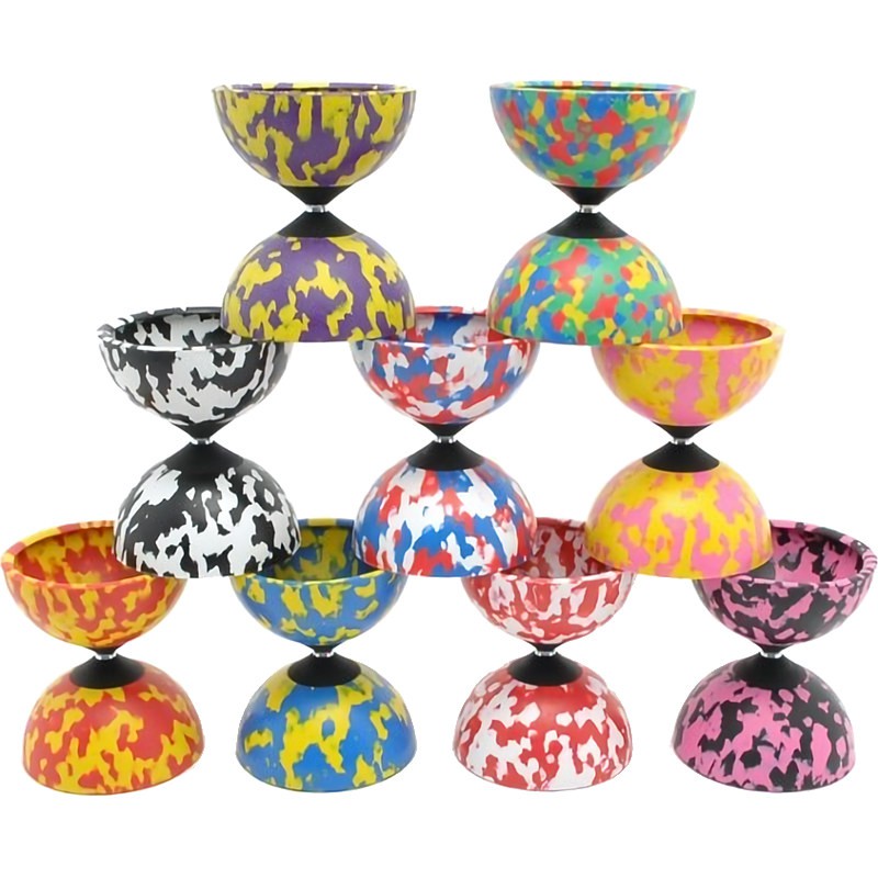 Mister Babache Diabolo Prime - Diabolo D'Initiation Et Découverte Sans Baguettes, Ø10cm, 164g