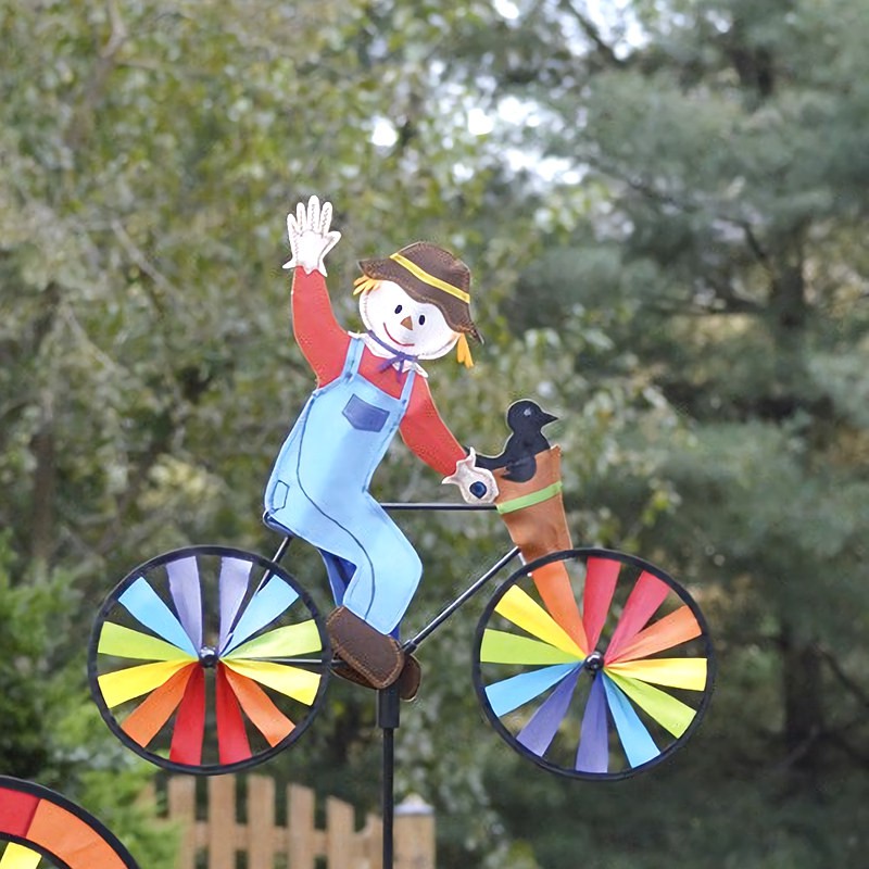 Cycliste Premier Kites Bike Spinner Scarecrow 20 épouvantail sur Ennapurna