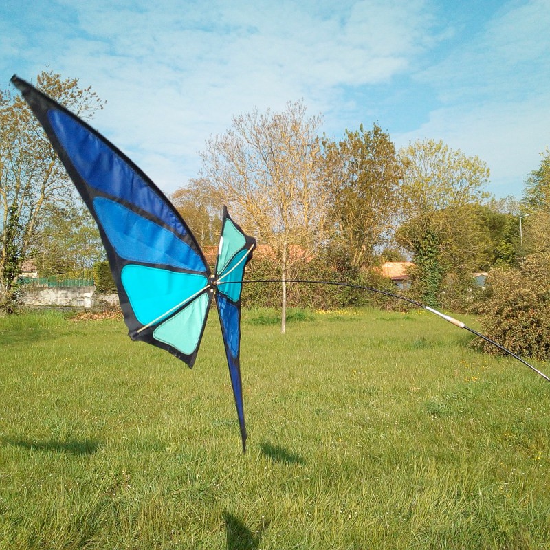 Moulin à vent Premier Kites Butterfly Spinner sur Ennapurna