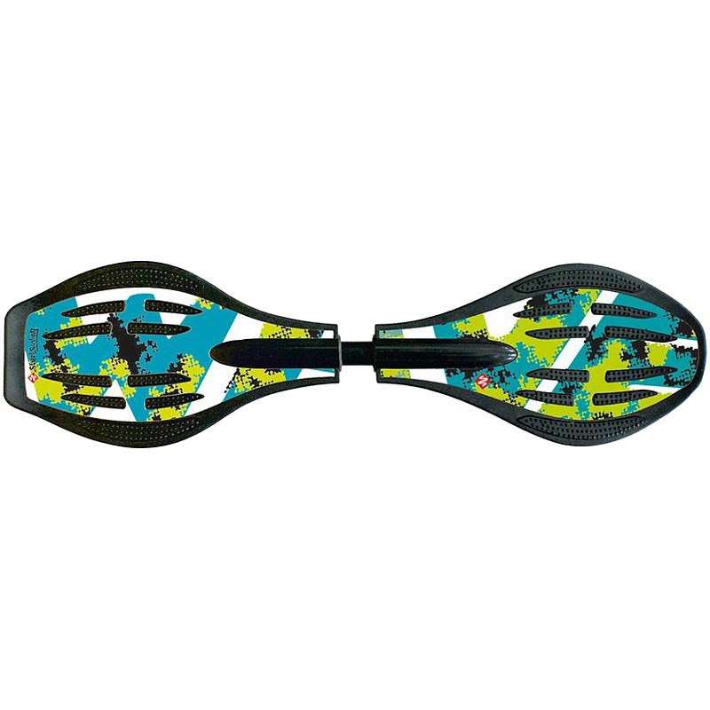 Waveboard Street Surfing The Wave LX – Bleu, 360°, Pour Adultes, Skateboard à Roulettes, Neuf