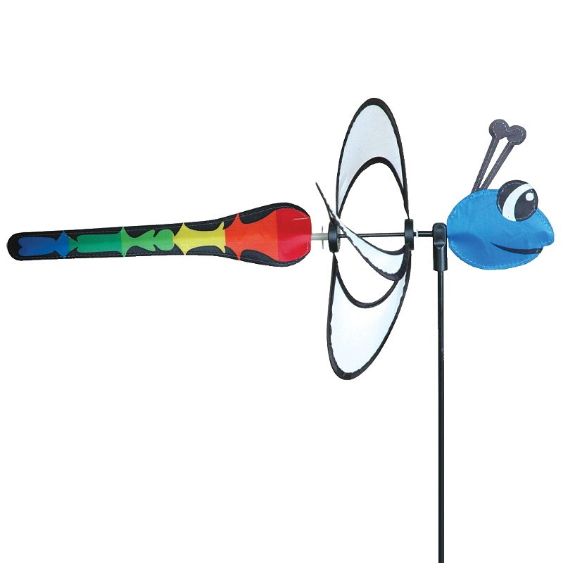 Girouette moulin à vent Colours in Motion Little Magic Dragonfly libellule