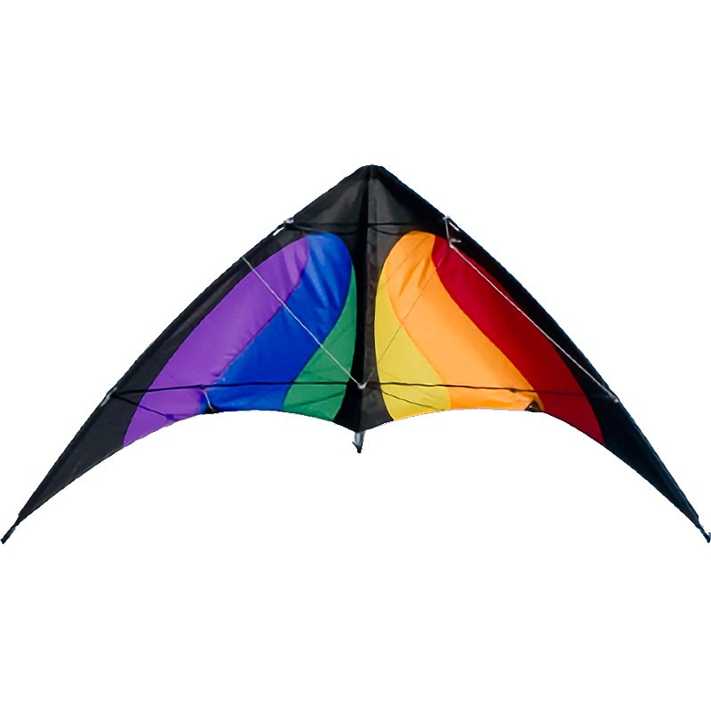 Cerf-volant pilotable Colours in Motion Nunchaku Rainbow