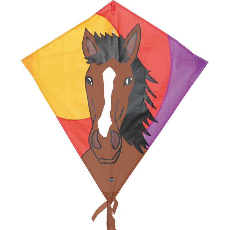 Cerf-volant monofil HQ Eddy Bronco cheval