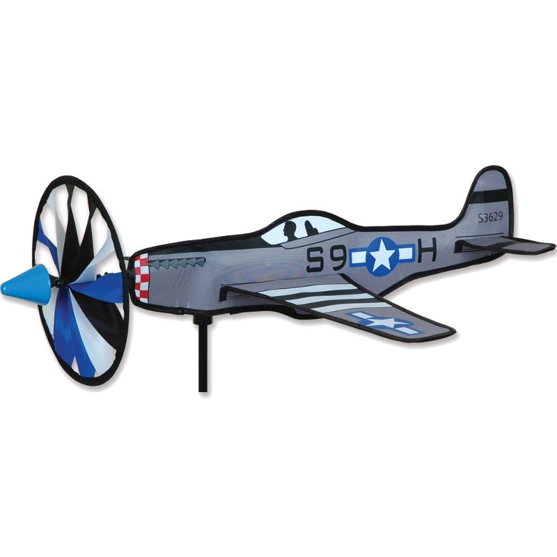 Avion Premier Kites Airplane Spinner P-51 Mustang 20" / 52 cm