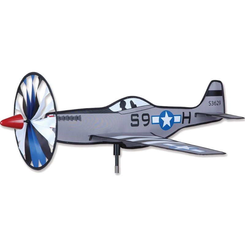 Avion Premier Kites Airplane Spinner P-51 Mustang 25" / 63 cm