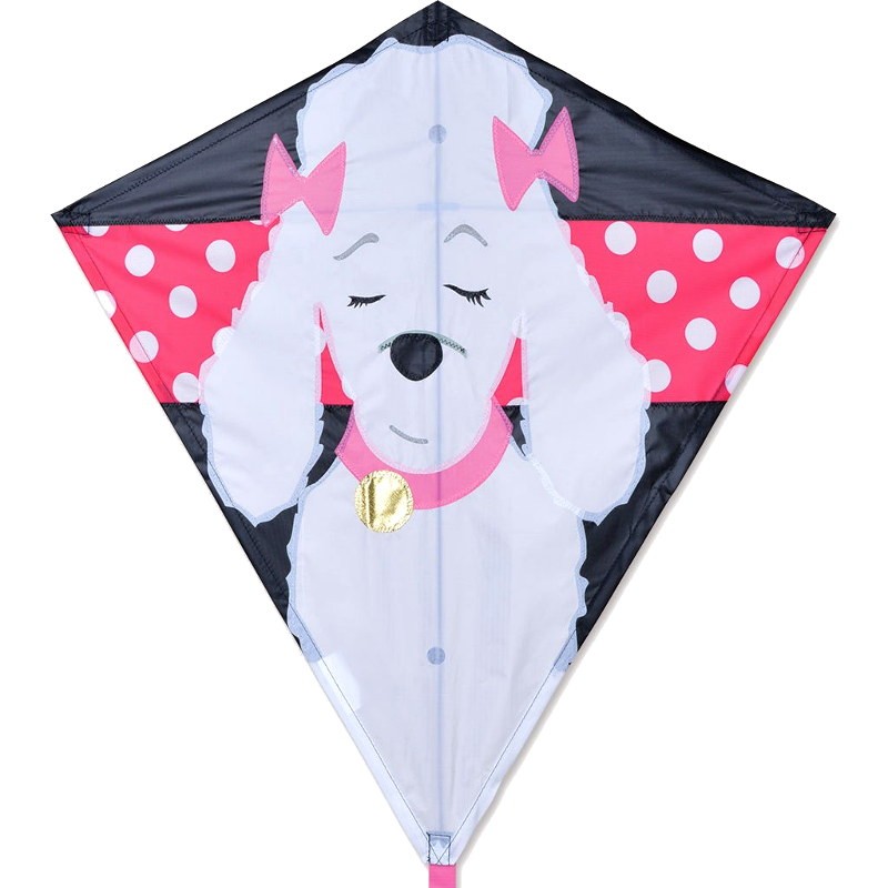 Cerf-volant monofil Premier Kites Diamond Gigi Poodle caniche