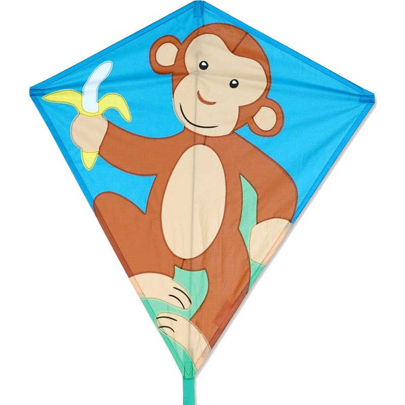 Cerf-volant monofil Premier Kites Diamond Monkey singe