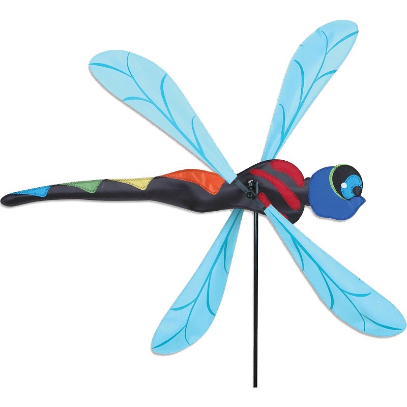 Moulin à vent Premier Kites Whirligig Dragonfly 28" libellule 71 cm
