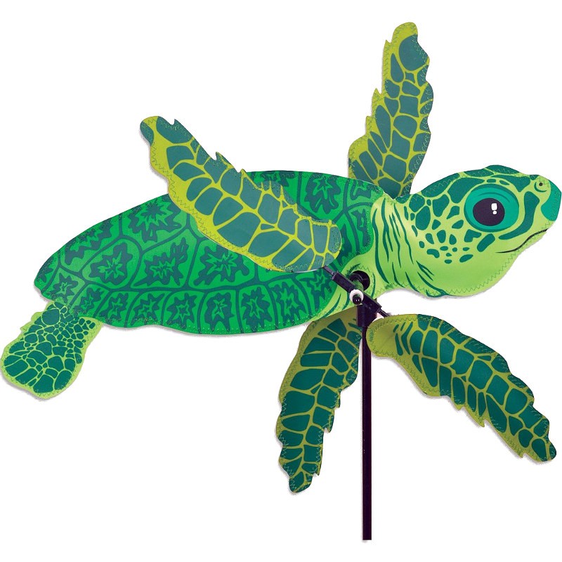 Moulin à vent Premier Kites Whirligig Sea Turtle 18" tortue 45 cm