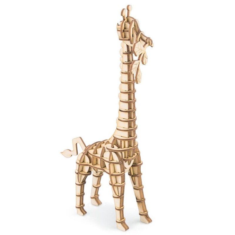 Puzzle bois 3D Robotime Giraffe girafe
