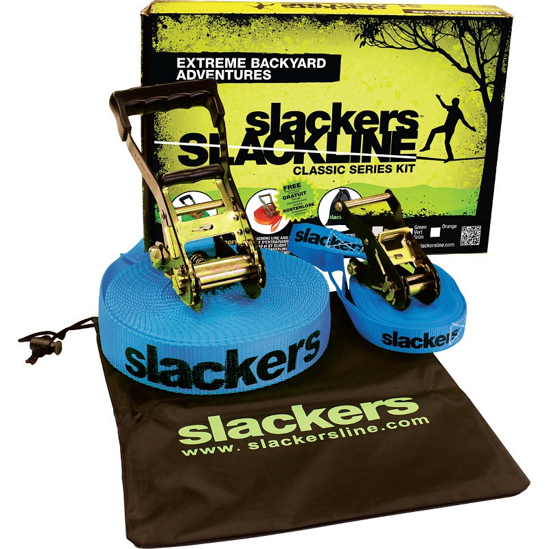 Ruban d’équilibre Slackers Slackline Classic Series 15 m