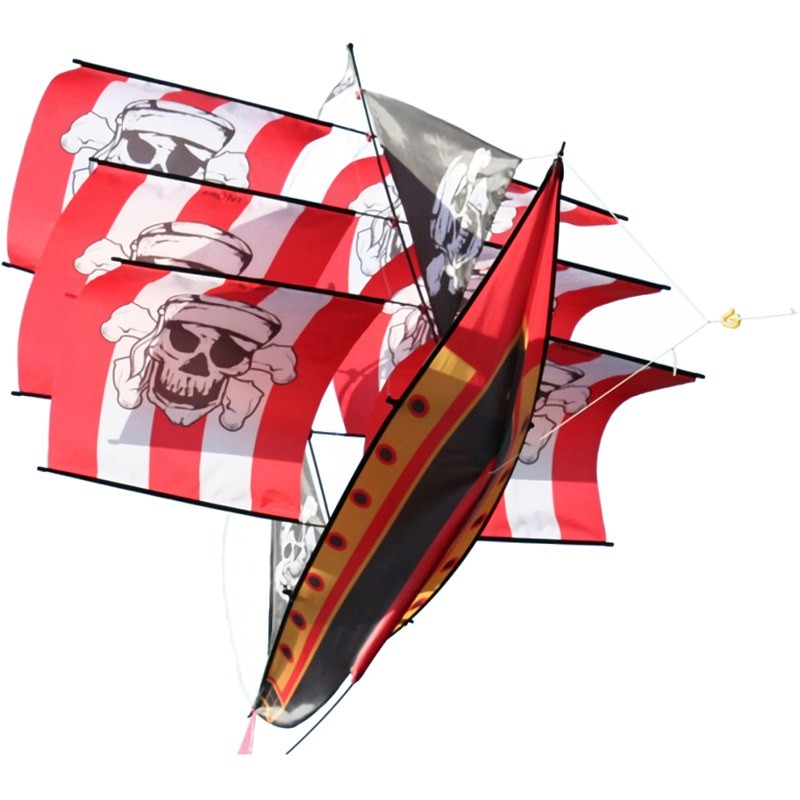 Cerf-volant monofil 3D XKites bateau pirate