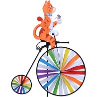Cycliste Premier Kites High Wheel Bike Spinner Classy Cat