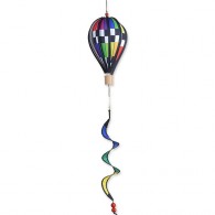 Montgolfière Premier Kites Hot Air Balloon Checkered Rainbow 12" / 30 cm