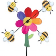 Moulin à vent Premier Kites Whirligig Bumble Bees 13" abeilles 33 cm