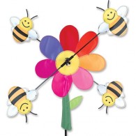 Moulin à vent Premier Kites Whirligig Bumble Bees 20" abeilles 49 cm