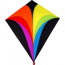 Cerf-volant monofil Colours in Motion Eddy XL Rainbow arc-en-ciel