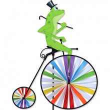 Cycliste Premier Kites High Wheel Bike Spinner Fashionable Frog