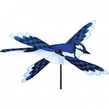 Moulin à vent Premier Kites Whirligig Blue Jay 18 geai 45 cm