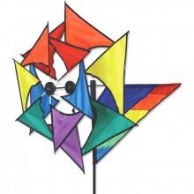 Moulin à vent double Premier Kites Windmill Spinner Rainbow
