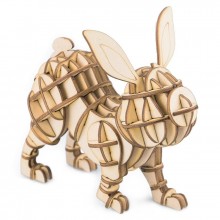 Puzzle bois 3D Robotime Rabbit lapin
