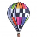 Montgolfière Premier Kites Hot Air Balloon Checkered Rainbow 26" / 66 cm