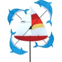 Moulin à vent Premier Kites Whirligig Sailboat 13" voilier 32 cm